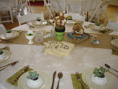 I do celebration table