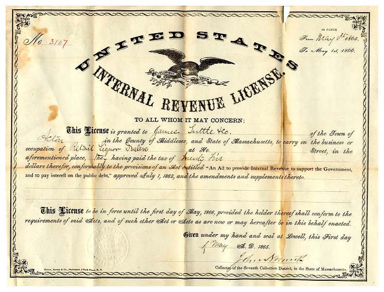 liquor license