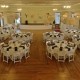 decorated ballroom